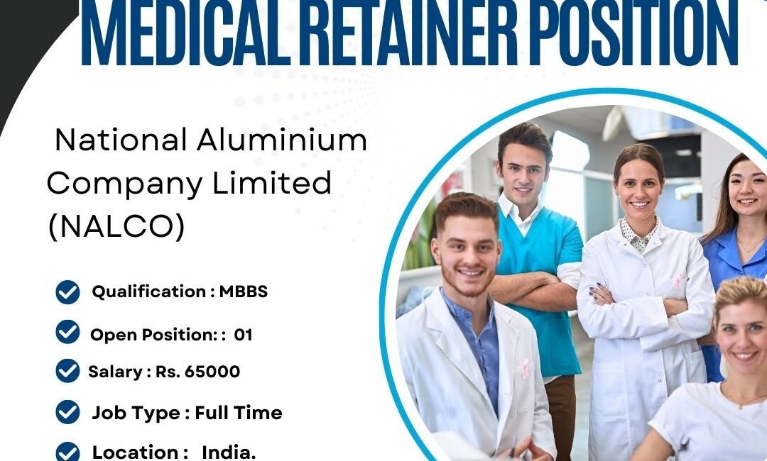 NALCO Jobs 2024: Apply for Medical Retainer Position