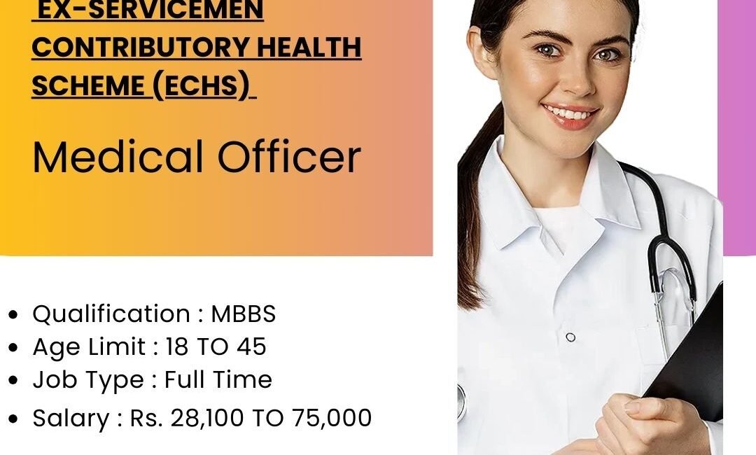 ECHS Katihar Medical Officer Jobs 2024 | 02 Vacancies